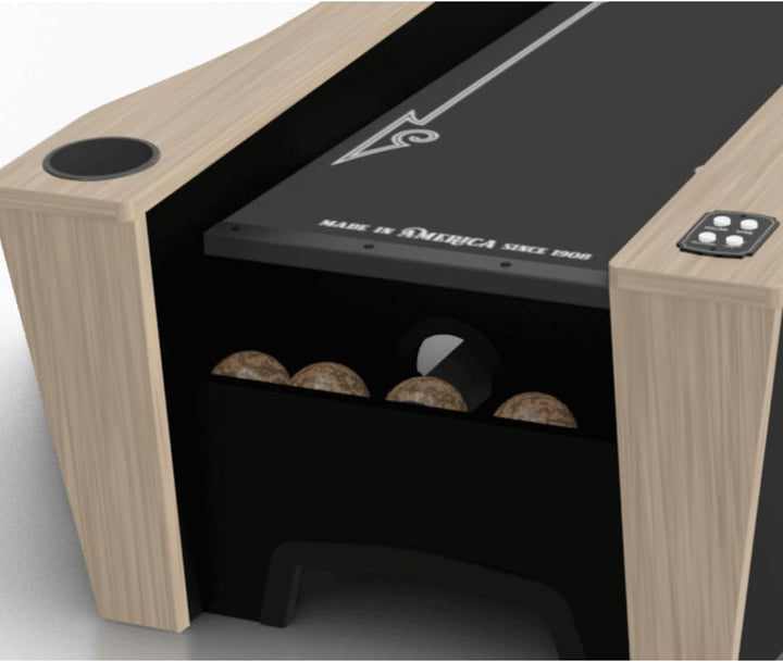 Official Replacement Game Balls Premium and Premium+ Home Arcade - Set of (4) with Classic Retro Woodgrain Finish