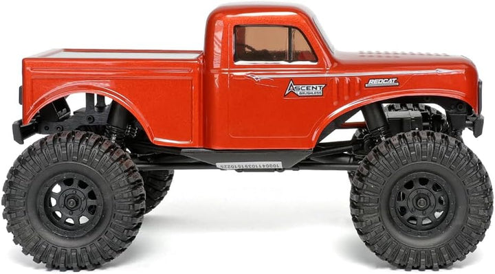 Redcat Ascent-18 Brushless Rock Crawler – 1/18 Scale 4WD RC Crawler with Portal Axles, Waterproof ESC, Lipo Battery, RTR Mini Rock Climber – Hobby-Grade Brushless Remote Control Truck