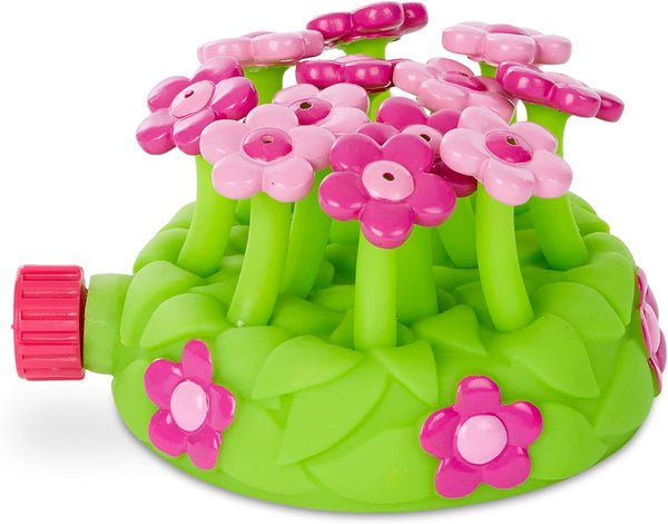 Sunny Patch Pretty Petals Flower Sprinkler Toy with Hose Attachment