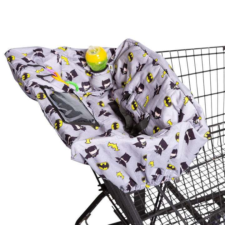 Disney Baby by  Shopping Cart & High Chair Cover for Baby, Kids, & Toddler - Cover for Grocery Carts & Restaurants, for Boys & Girls, Universal Fit - Mickey Mouse, Black