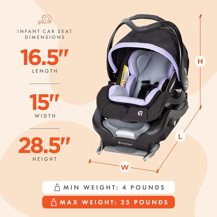 Secure Snap Tech Infant Car Seat, Purple