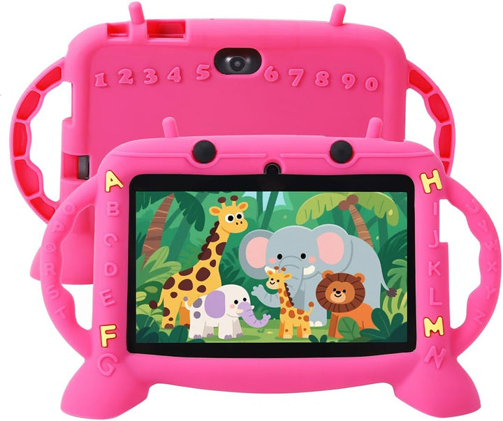 Kids Tablet, 7 Inch Tablet for Kids 3-10, Educational Learning Toddler Tablet Android 11, 3GB RAM+32GB ROM Storage, Google Play Youtube (Blue)