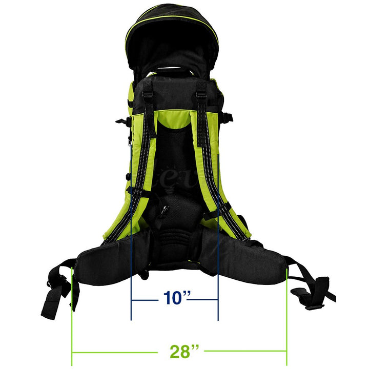 plus Deluxe Adjustable Baby Carrier Outdoor Hiking Child Backpack Camping