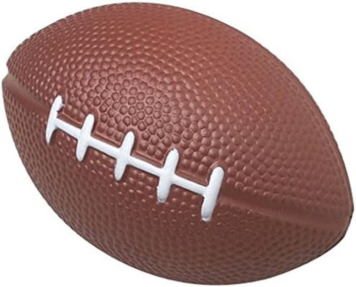 1 Dozen 4" Foam Mini Football Stress Balls, Mini Sport Balls, Superbowl Decoration Party Favor, Football Themed Party Supplies