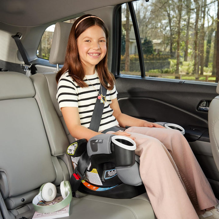 4Ever DLX 4-In-1 Car Seat, Charlie | Infant to Toddler Car Seat, with 10 Years of Use | Rear-Facing, Forward-Facing and Booster Modes | Safe, Comfortable and Convenient