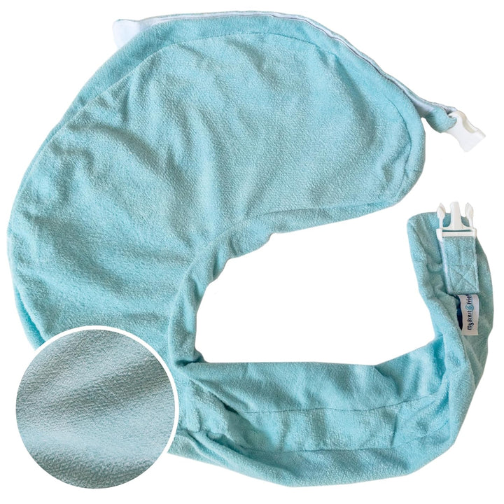 Organic Cotton Deluxe Nursing Pillow Cover - Slipcovers for Baby - Adjustable Fit, Easy Care, Durable - Original Nursing Pillow Not Included, Organic Cream
