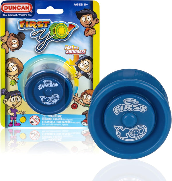 Toys First Yo! - Best Beginner Yo-Yo for Kids, Responsive Yo Yo, Yoyo Toy - Blue/Green
