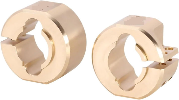 For INJORA 14G/ Pcs Brass for Rear Axle Counterweights for 1/18 for RC for Crawler for TRX4M (4M-30)(Titanium)