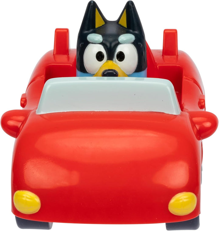 Vehicle Set – 4-Pack Includes Garbage Truck, Convertible, Family Car & Firetruck, Official Toys for Kids Ages 3+
