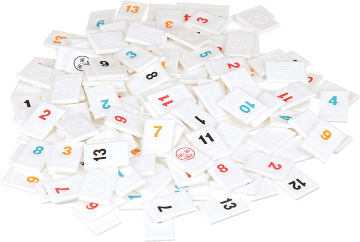 Rummikub Six Player Edition - the Classic Rummy Tile Game - More Tiles and More Players for More Fun! by  , Blue