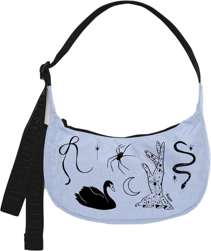 Small Nylon Crescent Bag