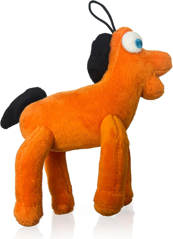 Gumby Dog Plush Toy - Squeaky Toy for All Dogs - Extra Soft Plush W/ Flexible Legs & Arms - Stuffed Animal for Cuddling & Playing - Cute Dog Pet Toy (9", Green)