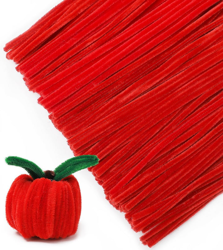 200Pcs Multicolor Pipe Cleaners, 20 Colors Chenille Stems for DIY Crafts & Art Projects, Includes Beginner'S Manual (12Inch X 6Mm)