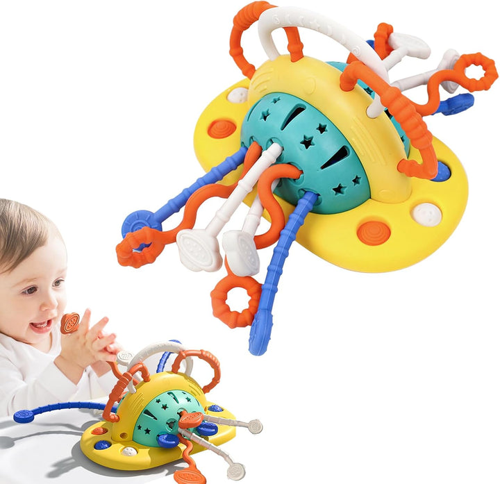 Baby Toys Silicone Suction Cup Toy for High Chair Toddler Sensory Toys for 6 12 Month Baby Montessori Toy for 1 Year