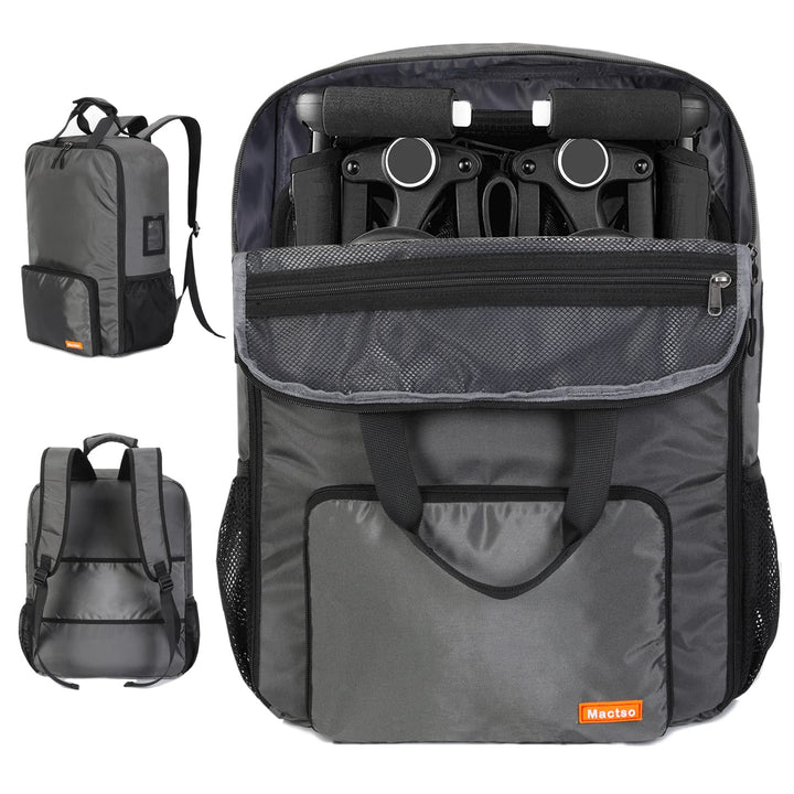 Stroller Travel Bag Compatible with GB Pockit and GB Pockit Air plus All Terrain, Lightweight Stroller Travel Backpack for Airplane (Black, M)