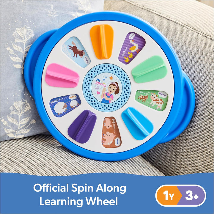 Official Spin along Learning Wheel with 3 Learning Play Modes, Educational Toys & Toddler Toys for Girls & Boys Ages 1-3+