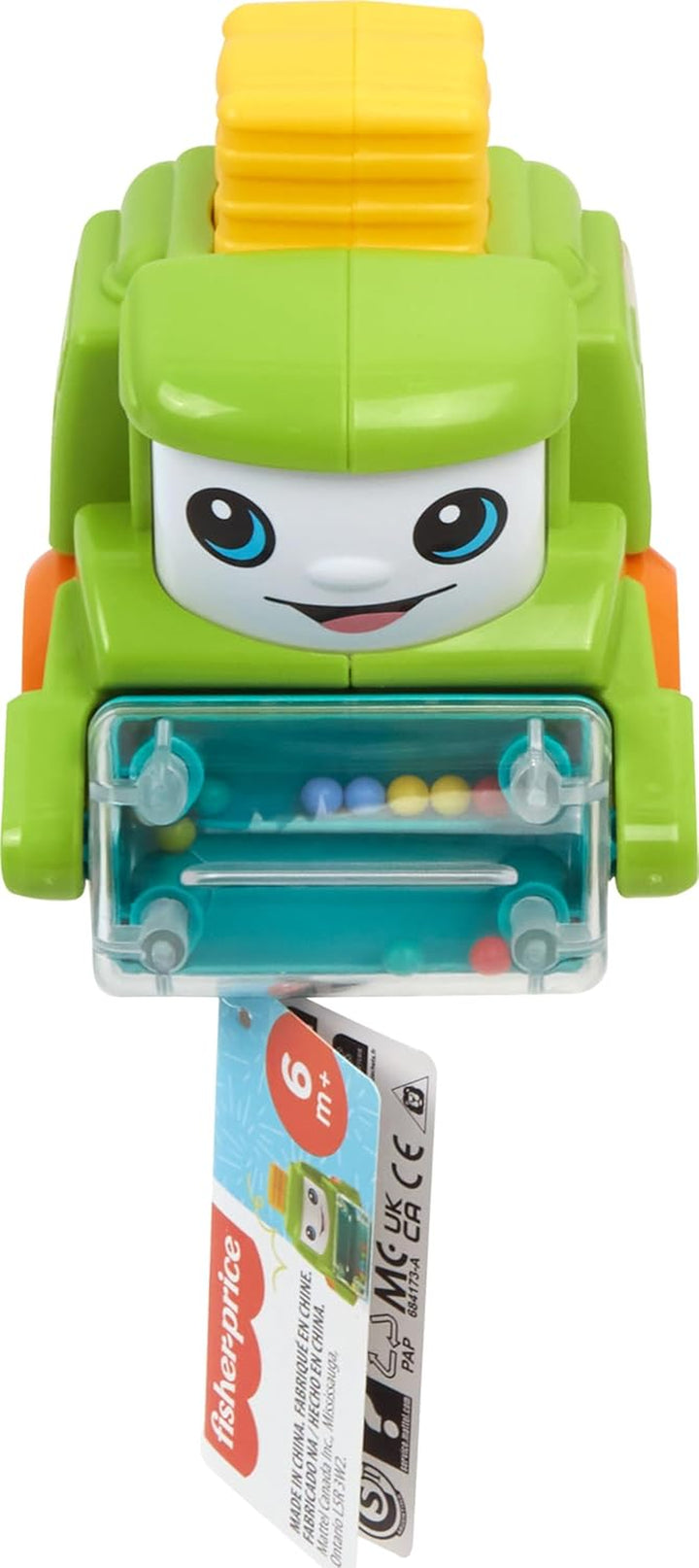 Baby Toy Rollin’ Tractor Push-Along Vehicle with Fine Motor Activities for Infants Ages 6+ Months