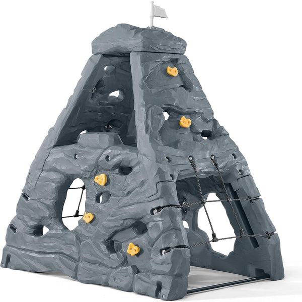 Skyward Summit for Kids, Climbing Wall Playset for Toddlers, Ages 4 –8 Years Old, Easy to Assemble Kids Outdoor Playground for Backyard
