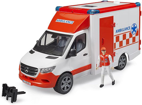 02676 MB Sprinter Ambulance with Driver and Light + Sound Module