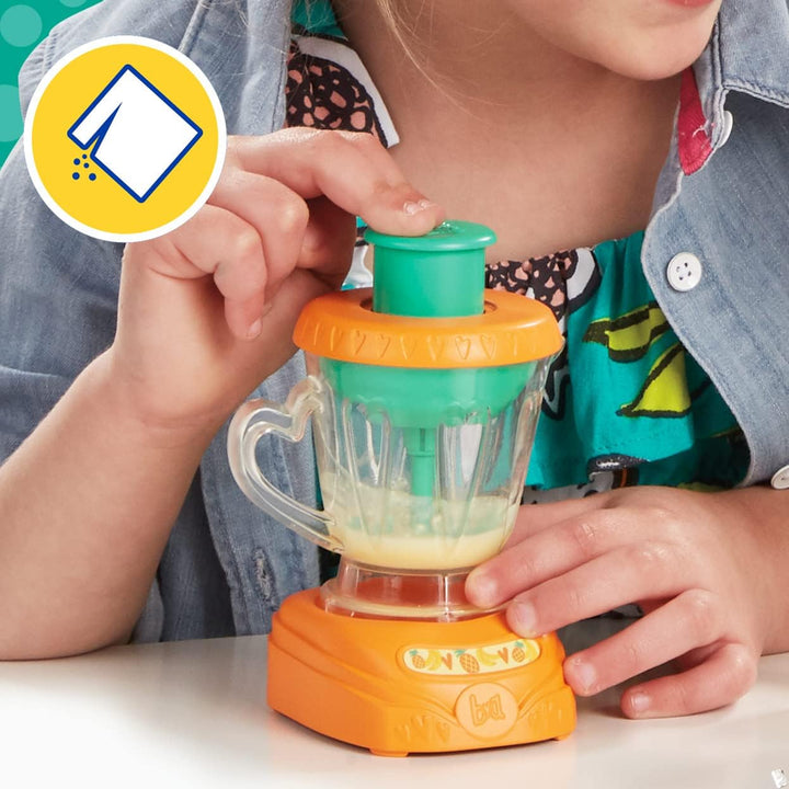 Magical Mixer Baby Doll Tropical Treat with Blender Accessories, Drinks, Wets, Eats, Brown Hair Toy for Kids Ages 3 and Up