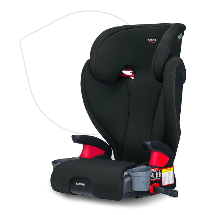 Skyline 2-Stage Belt-Positioning Booster Car Seat, Dusk - Highback and Backless Seat