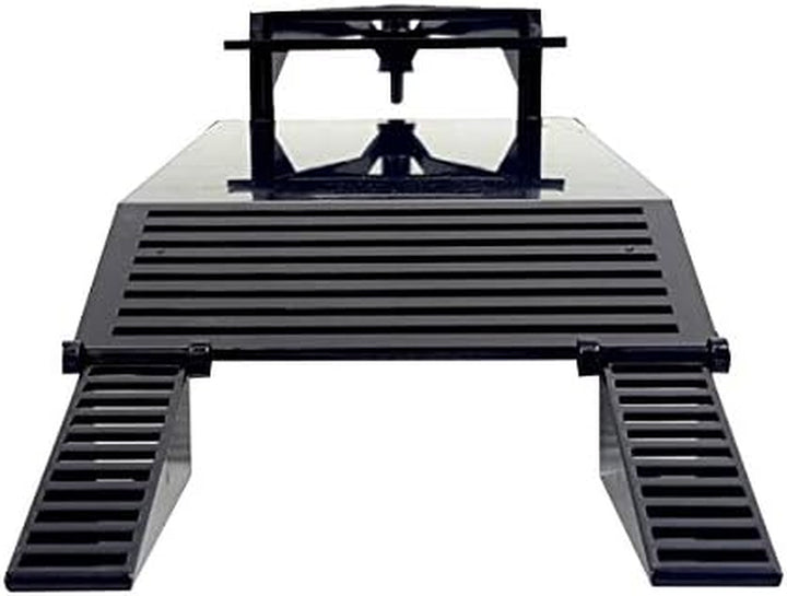 - Track Skid Steer - 1:20 Scale - Construction Toys - Auger - Bucket - Hay Fork - Attachments - Flatbed Trailer -Plastic…