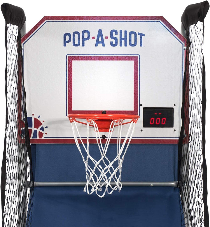 - Home Single Shot | Arcade Basketball Fun at Home | Infrared Sensor Scoring | 6 Game Modes | 4 Balls | Foldable Storage | for All Players