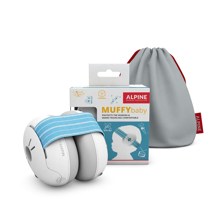 Muffy Baby Ear Protection for Babies and Toddlers up to 36 Months - CE & ANSI Certified - Noise Reduction Earmuffs - Comfortable Baby Headphones against Hearing Damage & Improves Sleep - Green
