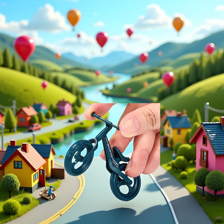 1Pc Random Color Small Finger Cycling, Small Mountain Cycling Figure Finger, Finger Bikes Scooter Tiny Toy, Small Mountain Cycling Figure Finger Playing Toy, Desktop Decoration