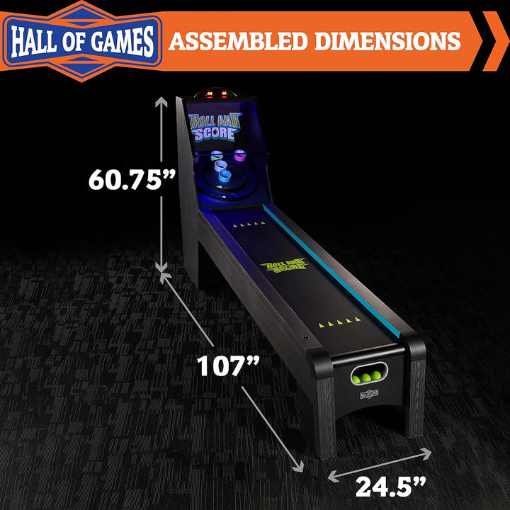 Roll & Score Multiple Styles Arcade Game Collection, Durable & Stylish Designs with Game Balls, Perfect for Family Game Rooms
