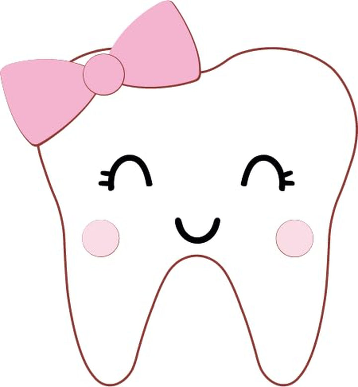 Tooth Fairy Door Hanger, Wooden Tooth Fairy Money Holder with Tooth Coins for Lost Tooth Kids Gifts (Pink)