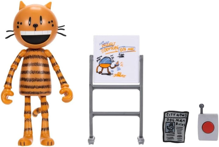 Movie 5 Inch Petey Articulated Action Figure, Collect All the Movie Action Figures and Plush Toys by JAKKS Pacific, Based on the Movie