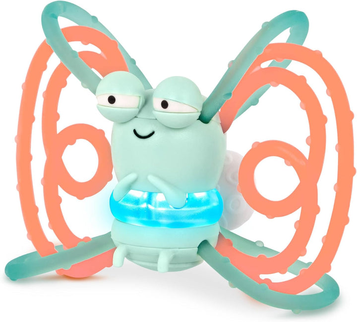 – Baby Light – up Cloud Rattle – Rain – Glow Squeeze – Sensory Development & Comfort - Teething Rattle Toys for Babies 3+ Years Months