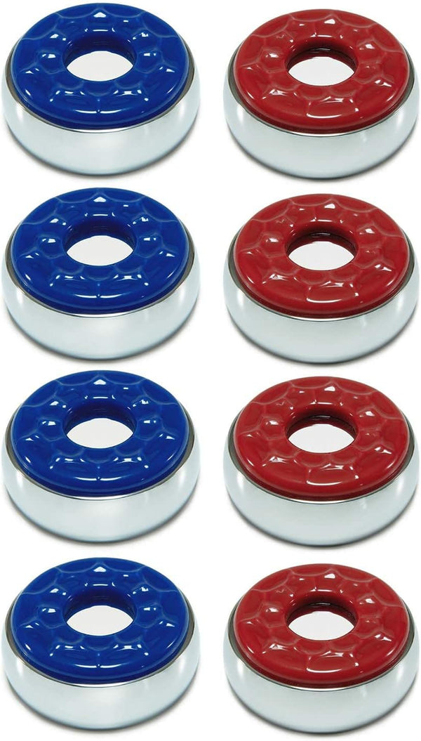 Indoor Shuffleboard Pucks - Set of 8 - Home Games Dia 2-1/8” 53Mm