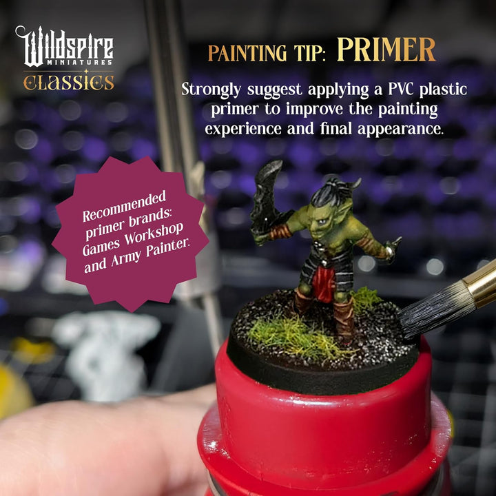 Classic Encounters - 125 Iconic DND Miniatures Bulk Monsters, Unpainted 28Mm DND Minis, D&D Miniatures, Dungeons and Dragons Figures Mini, Dnd Figurines, Fantasy Tabletop D&D Accessories Assembled