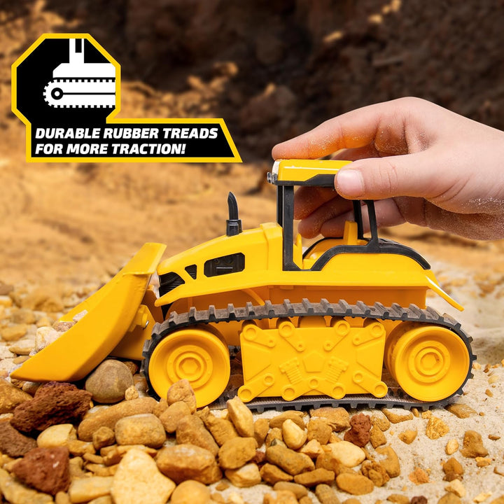 - Steel Classics Giga Series - Dump Truck & Bulldozer, 2-Pack