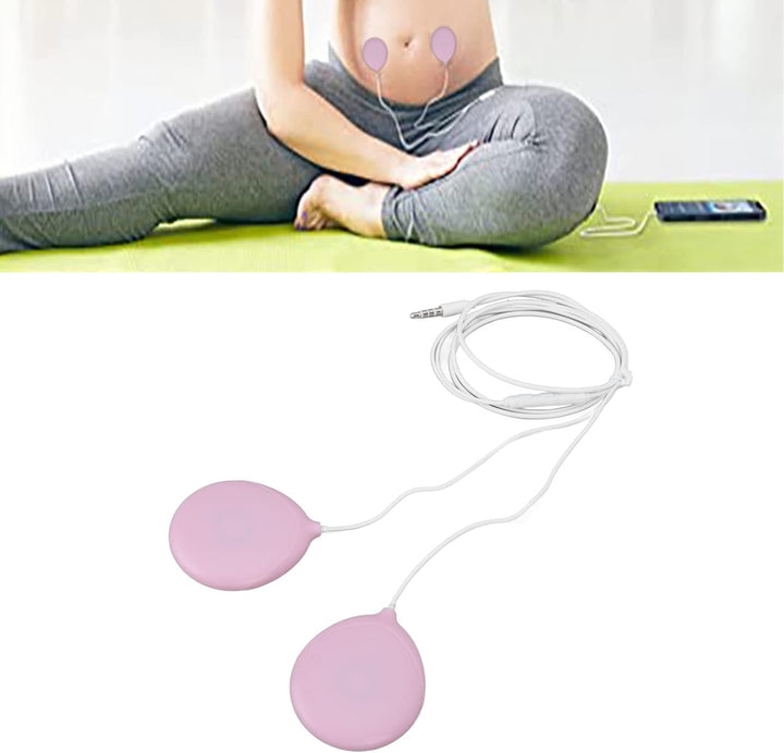 Belly Headphones, Fetal Education Headphones Baby Music Playback during Pregnancy Prenatal Belly Speakers Gifts , for Pregnant Women