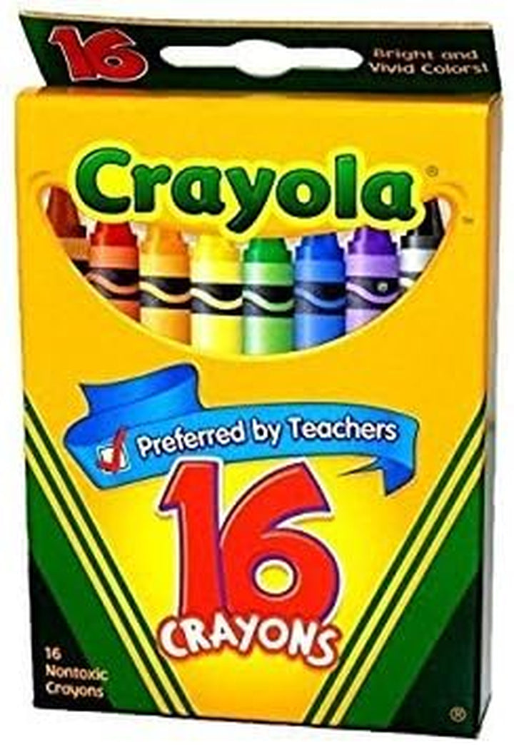 Classic Color Pack Crayons 16 Ea (Pack of 2)