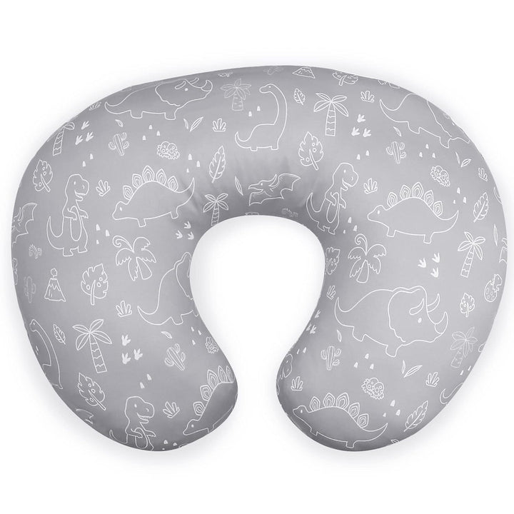 Nursing Pillow Cover Stretchy Removable Cover for Breastfeeding Pillows, Ultra Soft Comfortable Slipcover for Baby Girl and Boy, Green Leaf