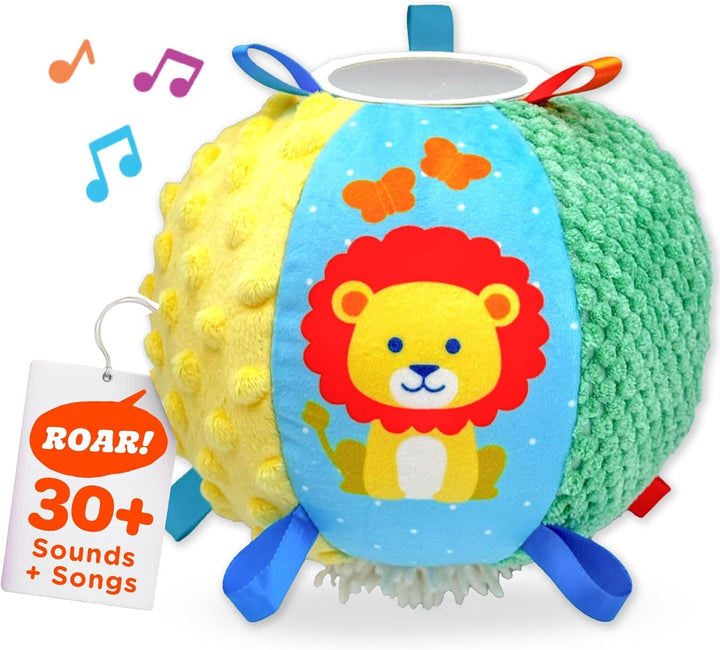 , Hilariously Interactive Baby Ball with Music & Sound Effects | 1St Birthday Gift | Toddler Toy for Boys & Girls | Indoor/Outdoor | Age 6, 9, 12+ Month | 1, 2, Year'S Old