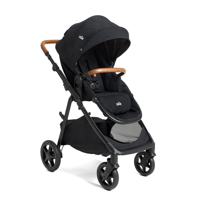 Ginger 4-In-1 Convertible Pramette and Stroller, Height Adjustable Seat, All-Wheel Suspension, Extra Storage – for Newborns and Toddlers (Evergreen)