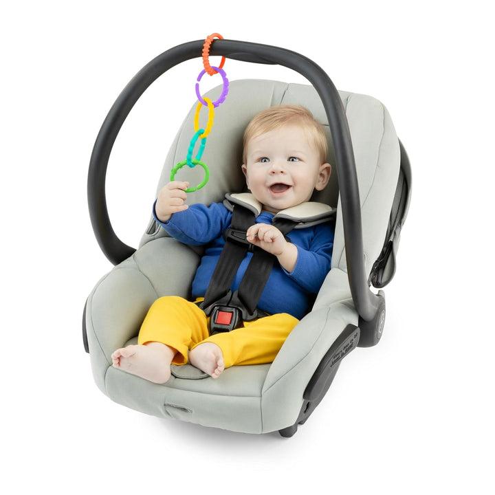 Lots of Links Rings Toys for Stroller or Carrier Seat, Bpa-Free, Ages 0 Months Plus, Multicolor, 24 Count