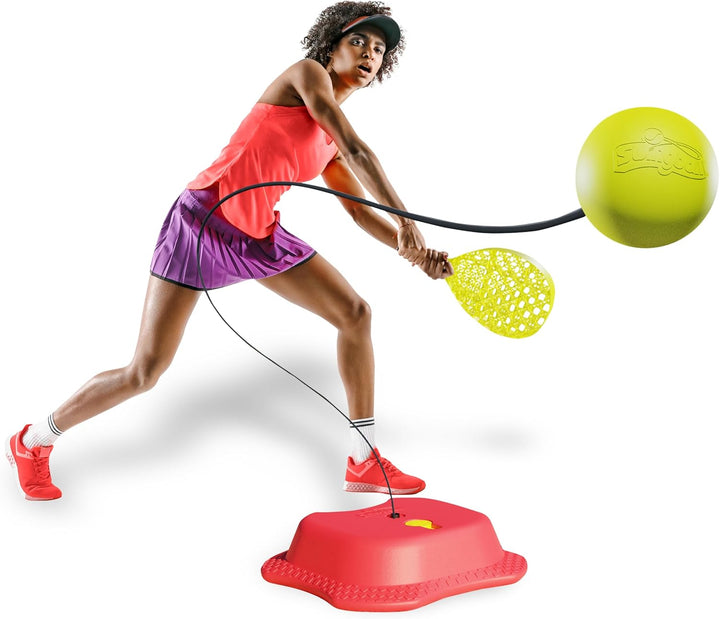 All Surface Tetherball Tennis Set – Portable Outdoor Game for Kids & Adults – Includes Paddles & Ball – Backyard, Lawn, or Park Active Play – Family Fun, Easy Setup & Storage