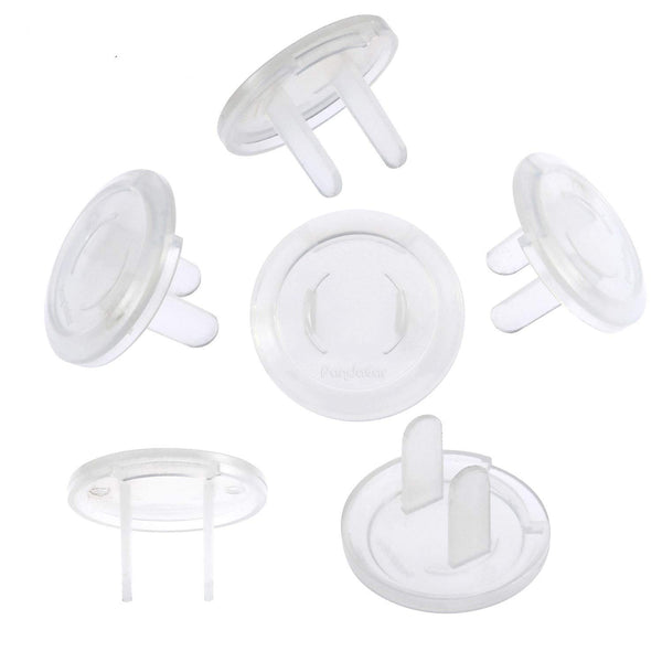 Outlet Plug Covers(52 Pack) Clear Child Proof Electrical Protector Safety Caps with Adult Easy Release Concave Design
