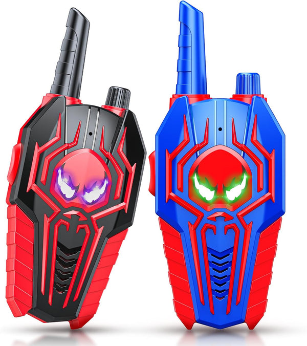 Cool Walkie Talkies for Boys Kids: Gifts Toys for 3 4 5 6 7 8 Year Old Boys Ages 5-7 Kids Walkie Talkies 2 Pack Outdoor Hiking Camping 2 Way Radio Toy Age 3-8 Year Old Boy Girl Birthday Gifts