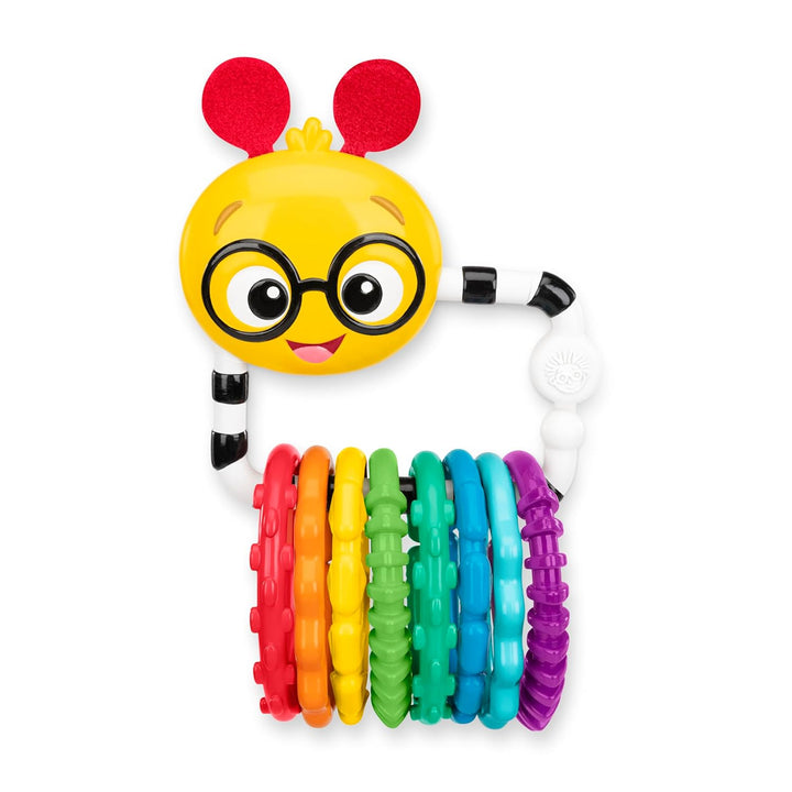 Teether-Pillar Rattle and Chill Teething Toy, Ages 3 Months +