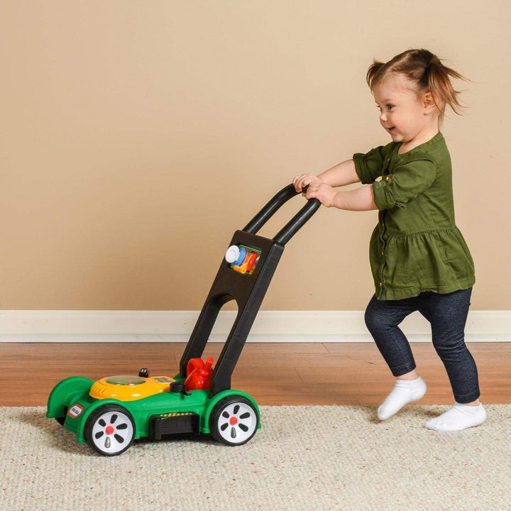 Gas 'N Go Mower Kids Toys for Toddlers Boys Girls Age 18 Months and Older, Indoor Outdoor Push Gardening Summer Toy Gifts for Birthday