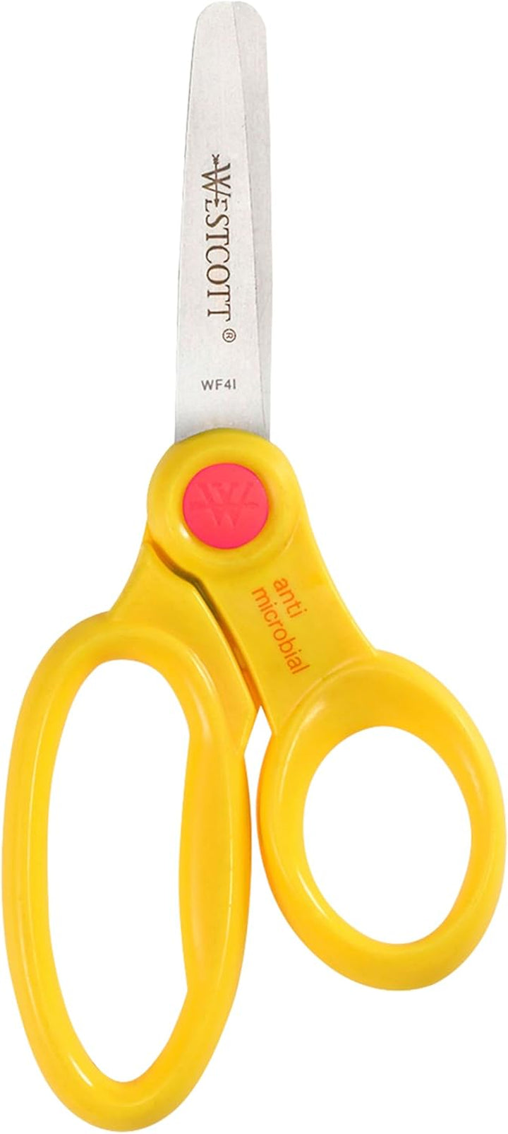 14871 Right- and Left-Handed Scissors, Kids' Scissors, Ages 4-8, 5-Inch Blunt Tip, Assorted, 12 Pack