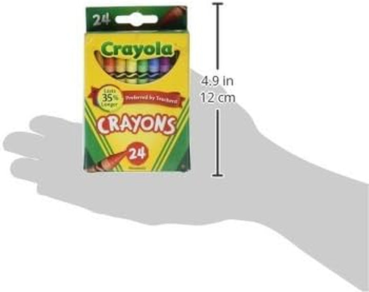 Crayons 24 Colors (Pack of 4)