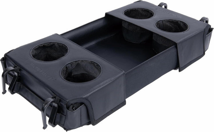Flex Snack Tray for W4 Stroller Wagon with Convertible Cup Holders & Adjustable Sidewalls to Maximize Space, Easy to Install, Easy to Clean